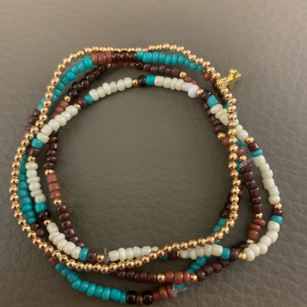 Multicolor Beaded Bracelet Set